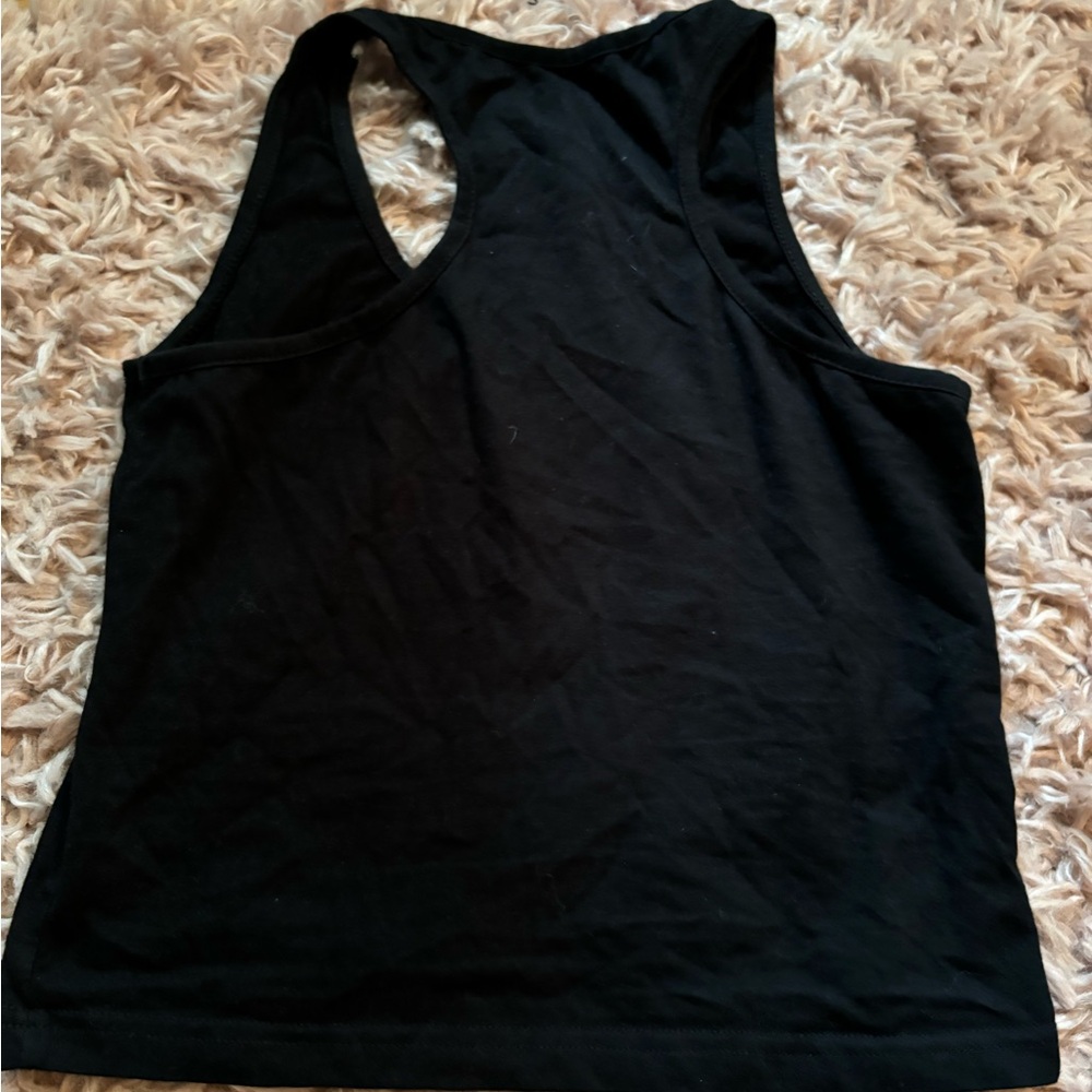 Black Racerback Tank - Picture 2 of 3